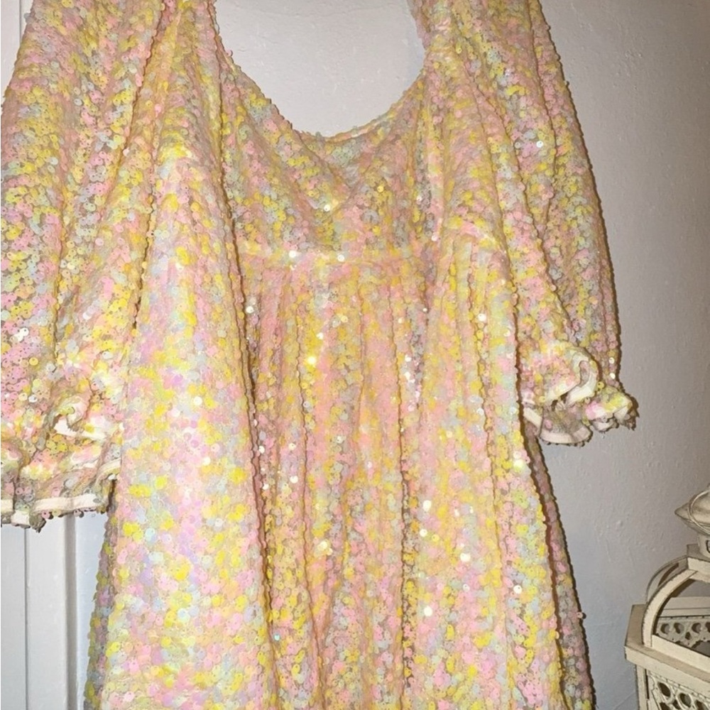 Selkie Pastel Mini Dress